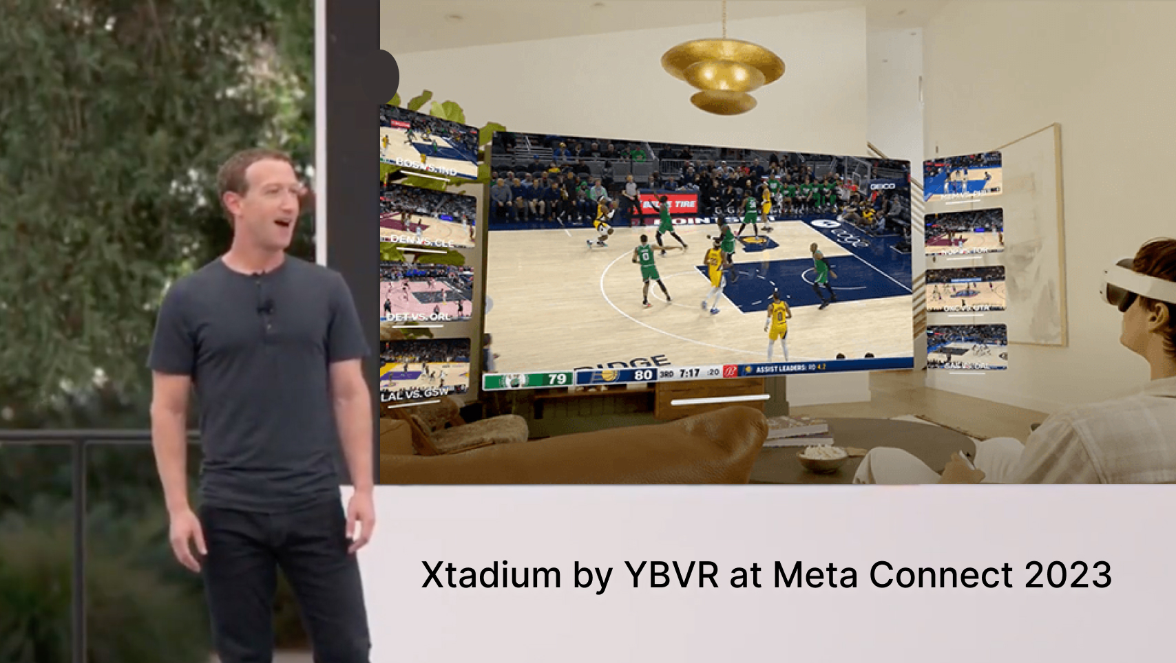 YBVR Xtadium presented at Meta Connect 2023